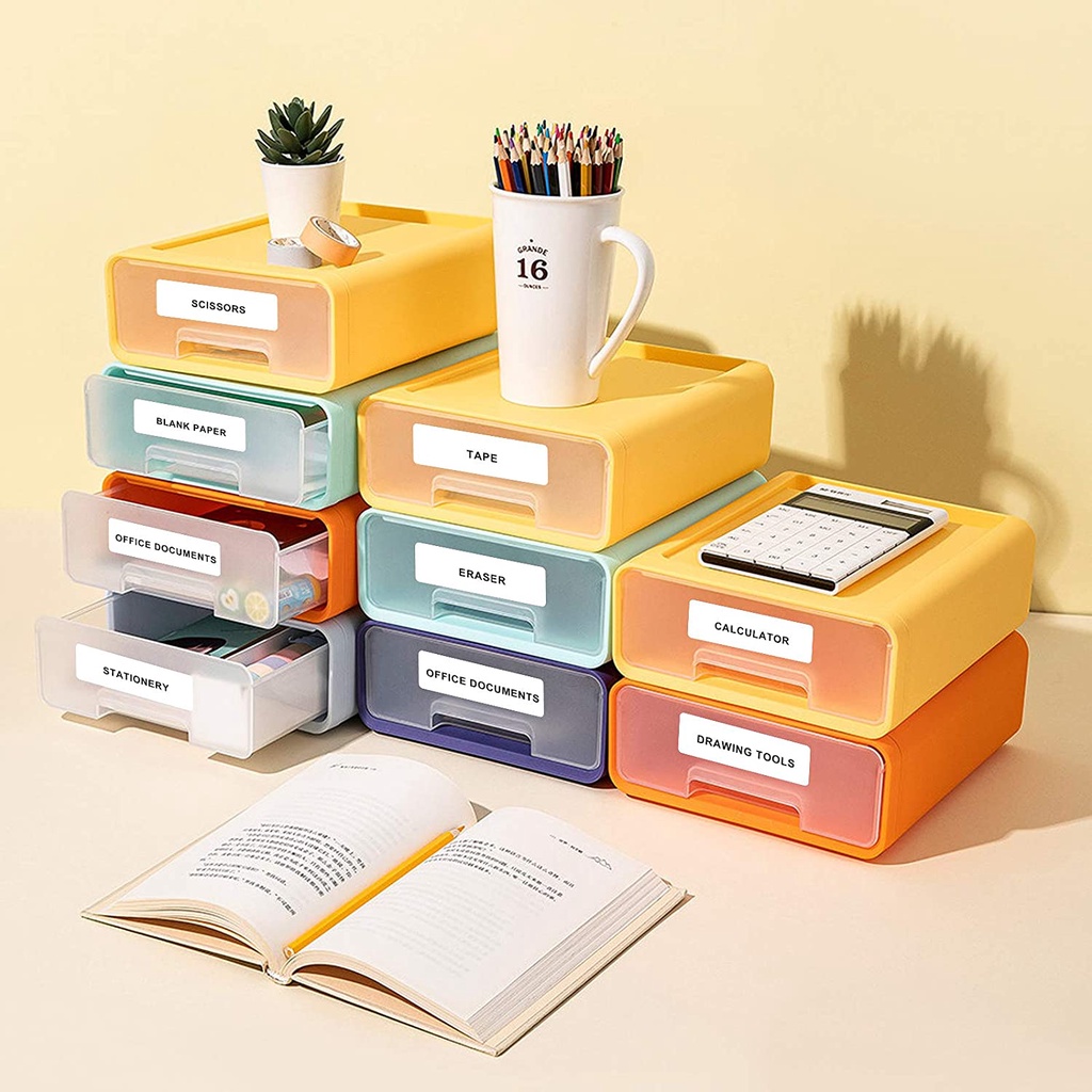 Máy in nhiệt không dây NIIMBOT D101/ D11/ D110 kèm băng keo kết nối bluetooth qua điện thoại Android / iOs