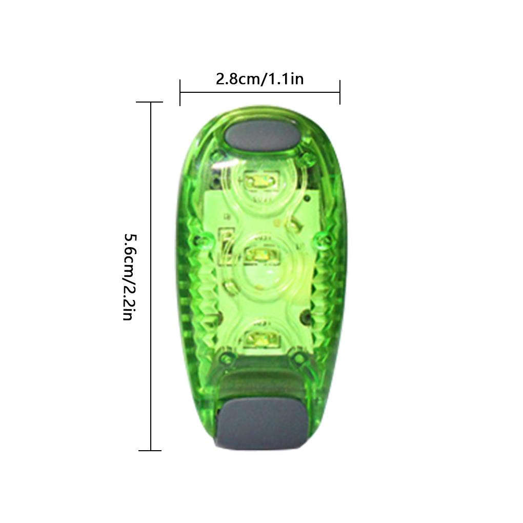 Đèn LED Cảnh Báo Hai Chế Độ Gắn Đuôi Xe Đạp Ban Đêm Đa Năng Chống Thấm Nước