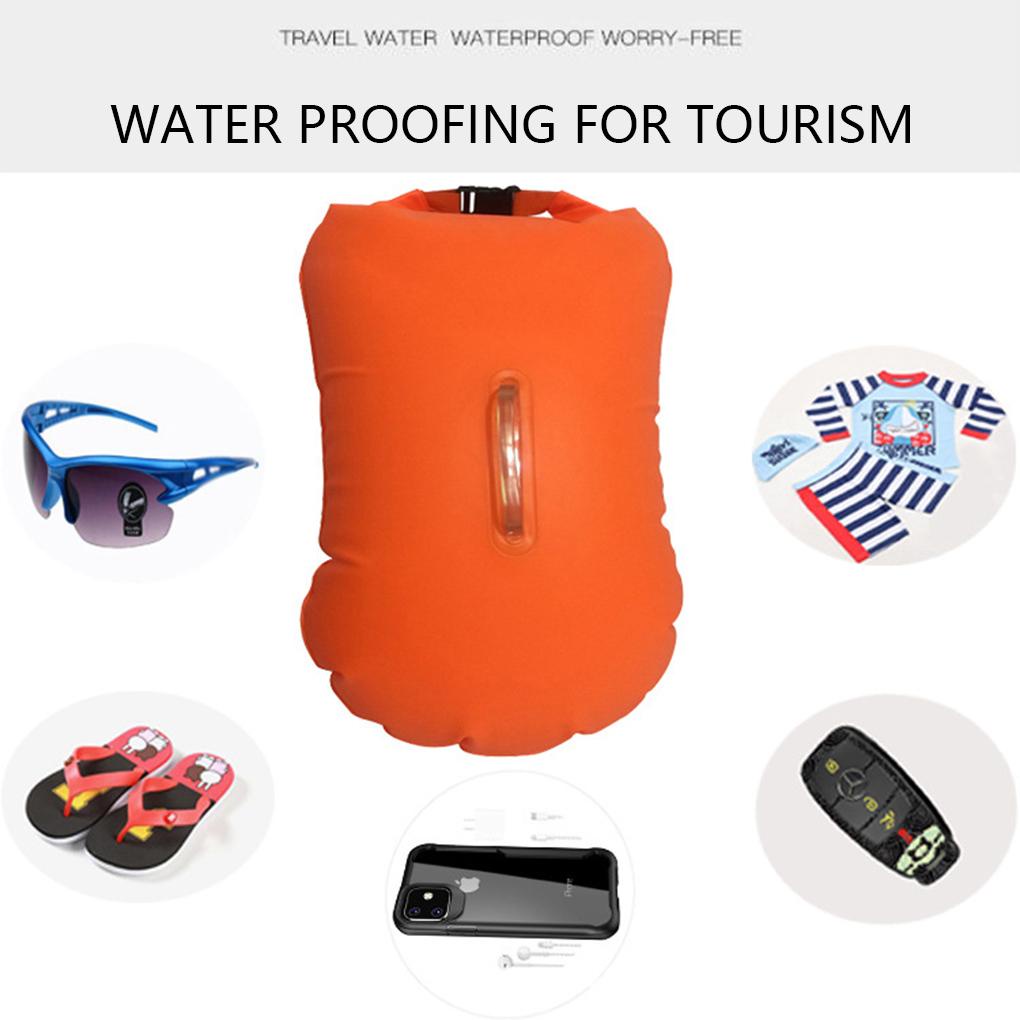 Phao Bơi Bơm Hơi Màu Sắc Trơn Chống Thấm Nước Trọng Lượng Nhẹ Tiện Dụng