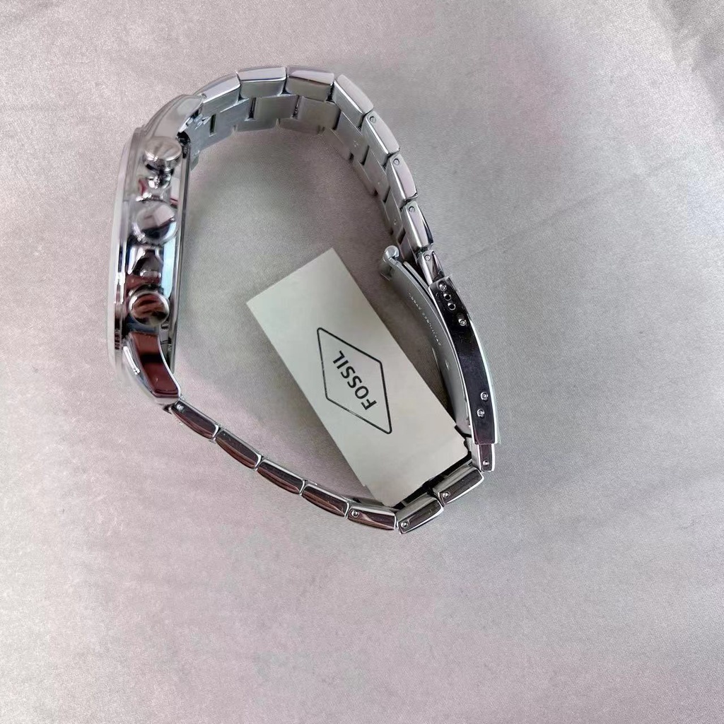 Đồng hồ nam Fo.ssil  mặt xanh lịch ngày tuần   Case 48mm, mỏng 11mm