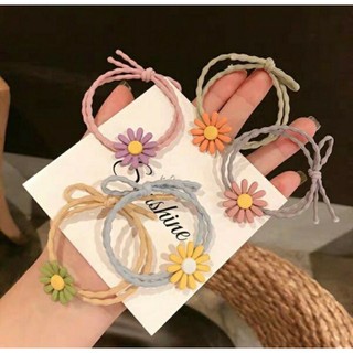 DÂY THUN CỘT TÓC NỮ HOA CÚC HÀN QUỐC CUTE
