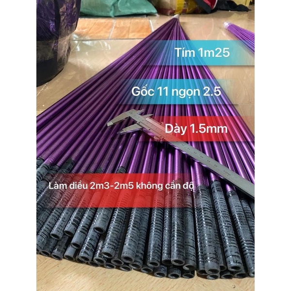 Nan cabon tím mini 1,1m  1,25m 1,4m siêu vip