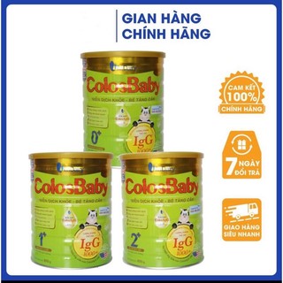 [hàng chính hãng] sữa colosBaby gold số 0.1.2(800)g/ colos 0+400g