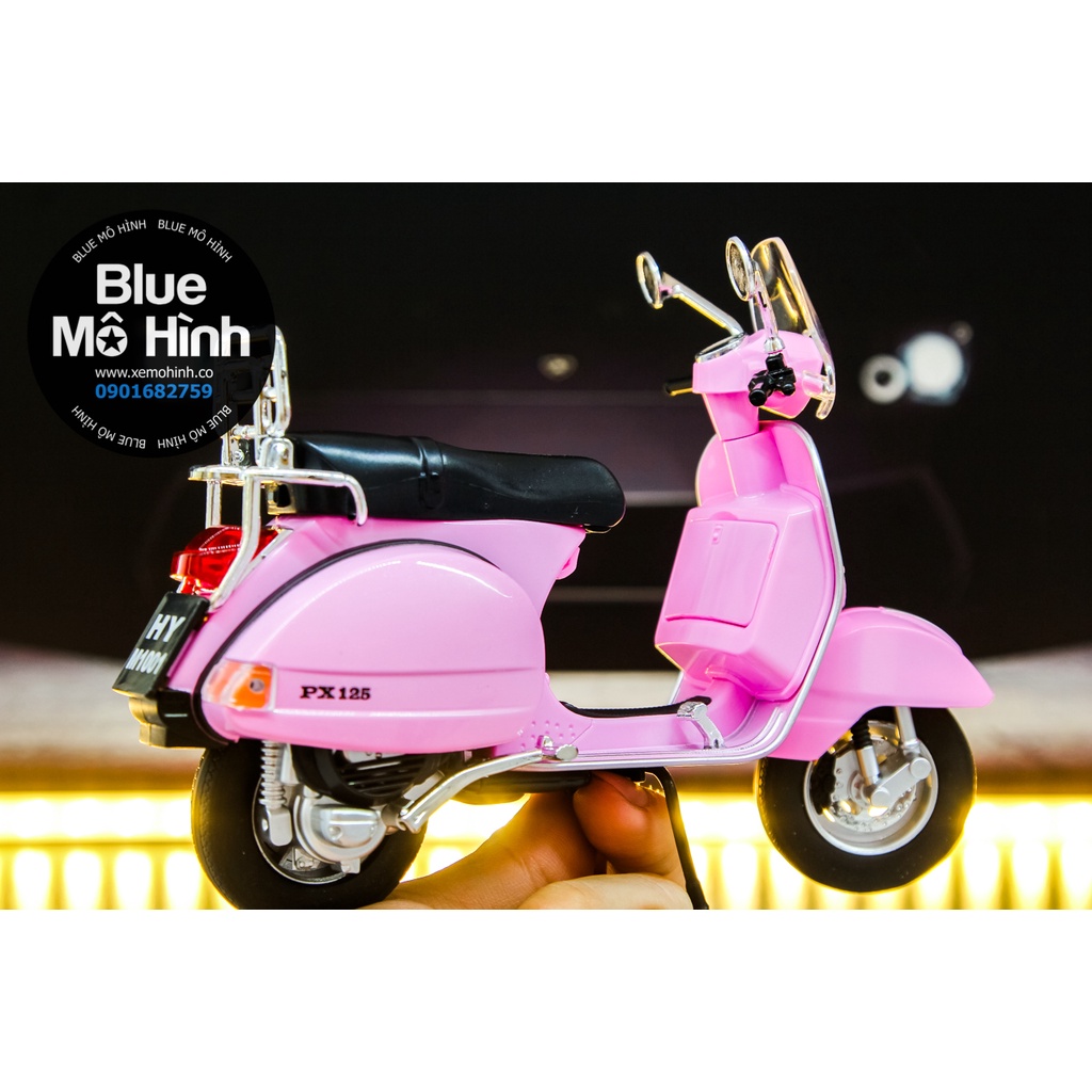 Xe mô hình mô tô Vespa PX 125 1:12