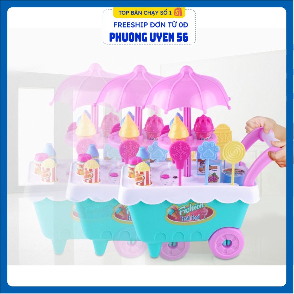 Quầy Bán Kem Đồ Chơi T1 (Giao Màu Ngẫu Nhiên)
