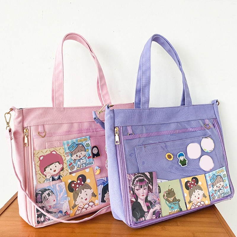 Túi Xách Trong Suốt Phong Cách Nhật Bản Cho Học Sinh