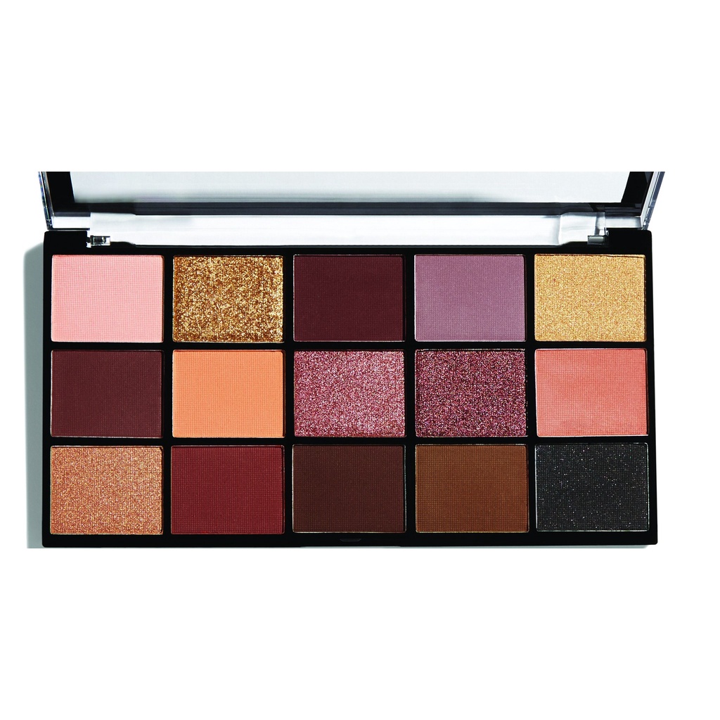 Bảng phấn mắt trang điểm _ Makeup Revolution London Reloaded Velvet Rose