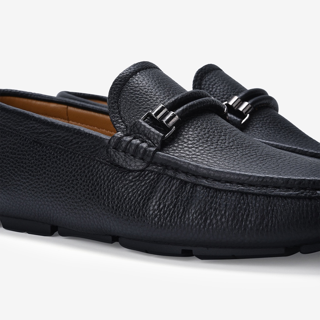 Giày lười nam Đông Hải hoạ tiết dây da thời trang - G0347