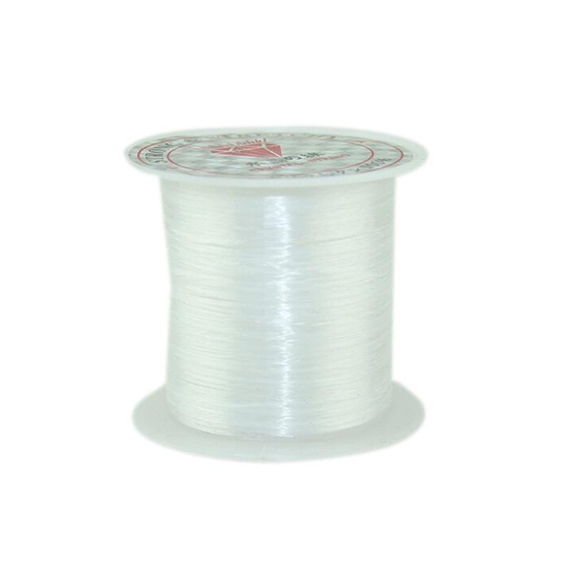 Cuộn Dây Cao Su Co Giãn 0.5mm * 10m Làm Trang Sức Tiện Lợi