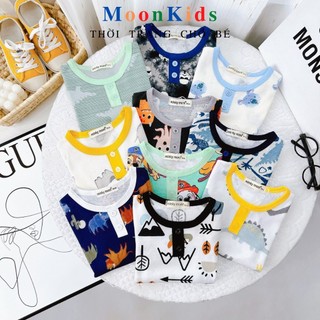 Bộ Minkymom Ngắn Tay Cho Bé️🎽HỌA TIẾT GẤU BU️🎽bộ quần áo trẻ em,minky mom chính hãng dành cho bé 6-18kg có sẵn