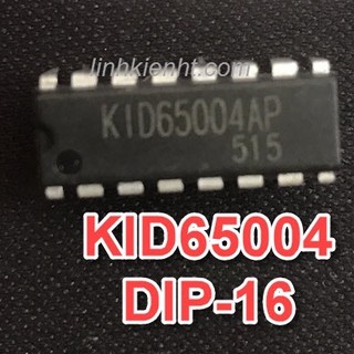 Túi 3 con kid65004ap ic đệm kid65004a linh kiện kid65004 65004 dip-16 mới