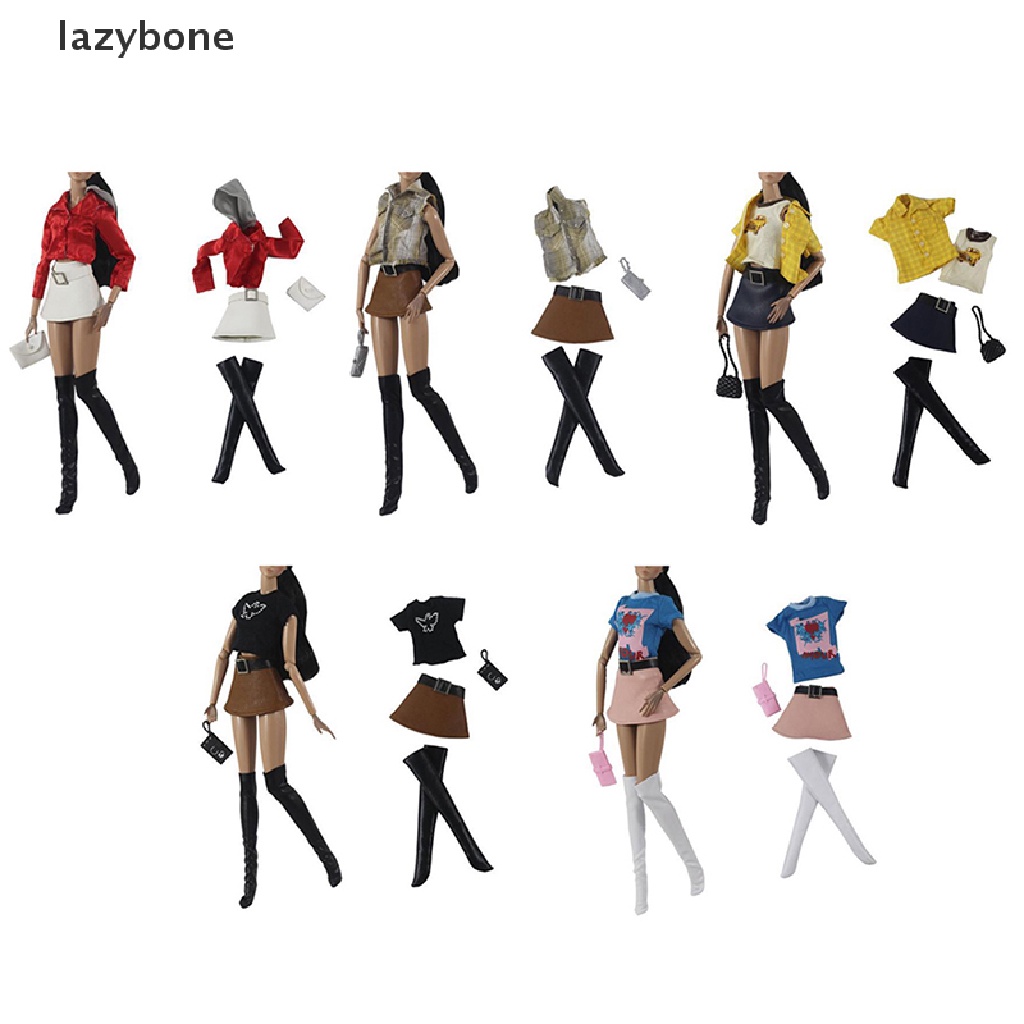 Set 4 Túi Xách / Chân Váy / Túi Xách Dành Cho Búp Bê 30cm 1 / 6