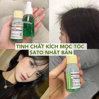 Tinh chất Sato chấm giúp mọc tóc giảm rụng tóc 30ml Nhật Bản