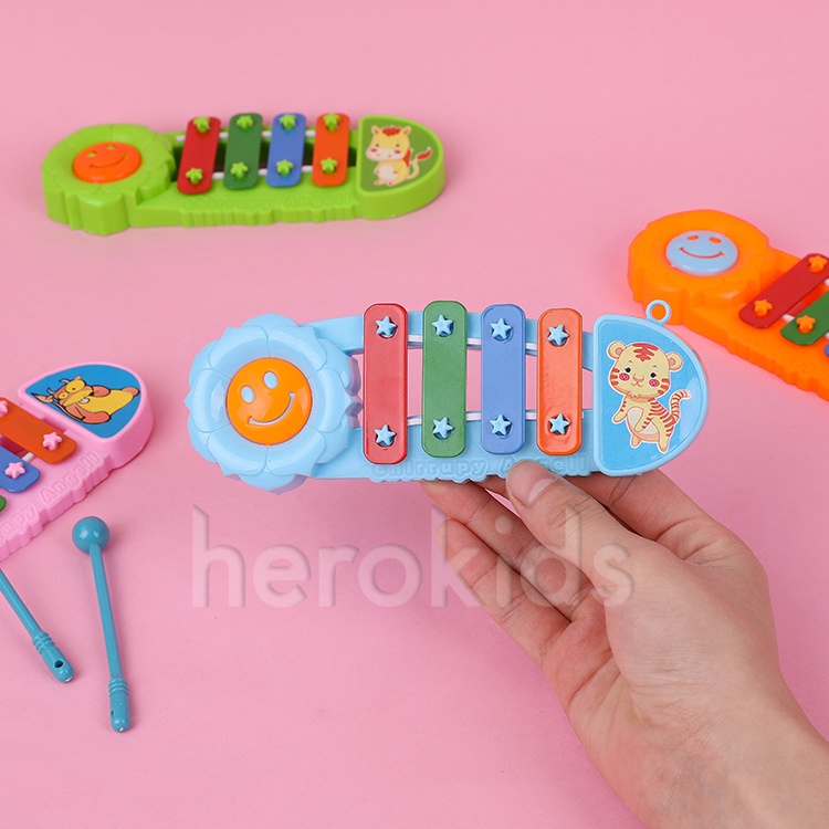 Đồ chơi đàn gõ Xylophone cho bé phát triển cảm thụ âm thanh và năng khiếu âm nhạc