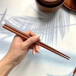 Đũa Gỗ Cẩm Trơn Cao Cấp ( Túi 5 đôi )