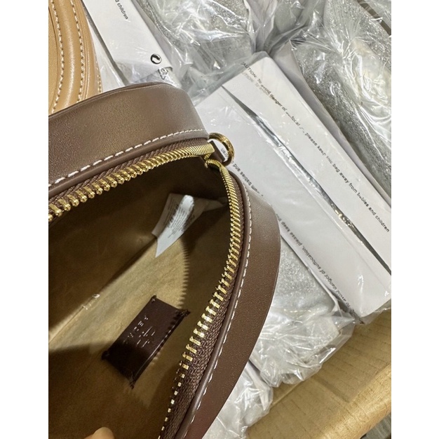 TÚi xách nữ dáng tròn Pe dro size 18