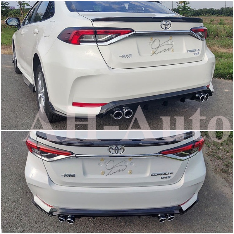 Lippo, Lip Chia Pô,Ốp Cản Sau Cho xe Toyota Altis 2022 mới nhất