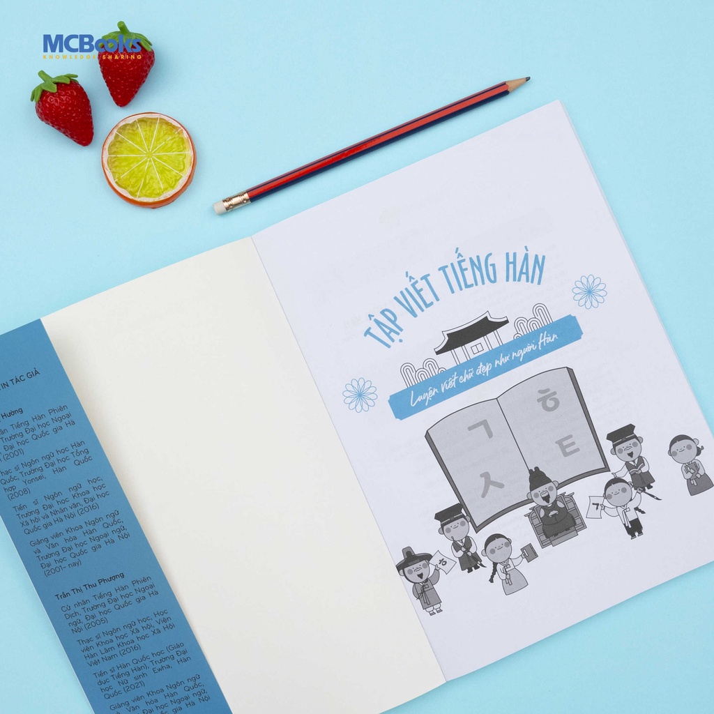 Sách - Tập viết tiếng Hàn Mcbooks