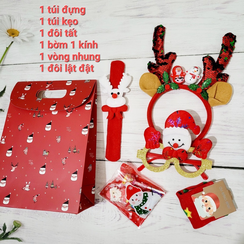 Set Quà Noel Cho Bé, Combo Quà Tặng Giáng Sinh Đáng Yêu