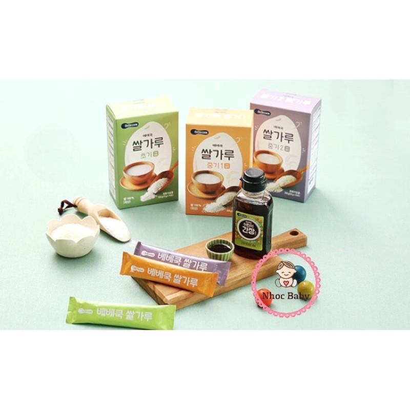 BeBeCook | Gạo vỡ hữu cơ cho bé ăn dặm từ 4/6 tháng tuổi (Hàn Quốc) date 2024