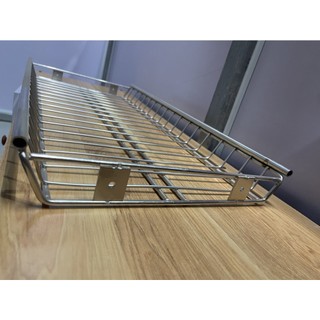 Giá bát inox không gỉ, giá úp bát, giá úp cốc, giá đĩa inox sáng bóng loại 4 thành