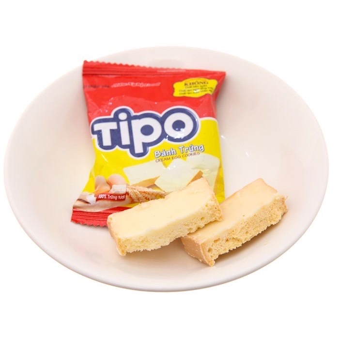 COMBO 10 GÓI BÁNH TRỨNG TIPO - gói 115gr