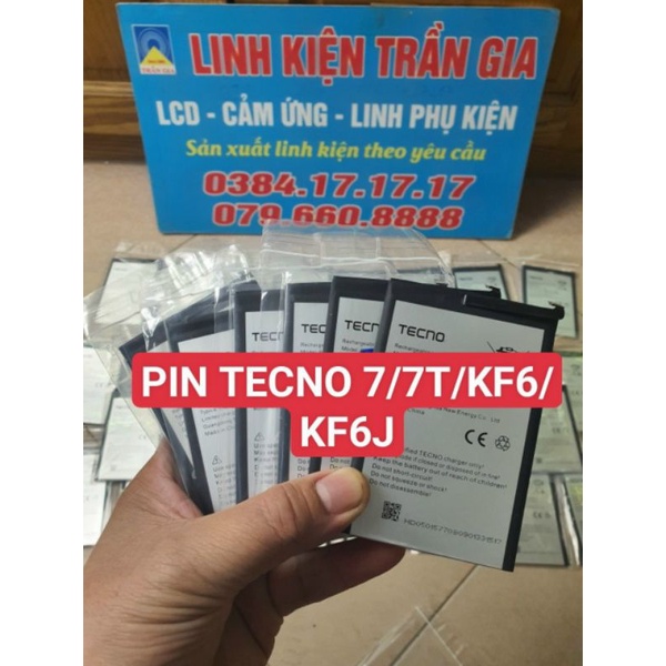pin Tecno 7/7T/KF6/KF6J/Pin BL-49FT 5000MAh BL-49FX BL-58BT BL-49ET BL-49HT BL-58CT BL-58AT