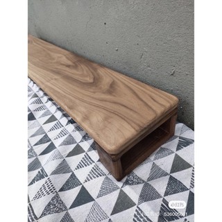 Kệ màn hình máy tính gỗ walnut