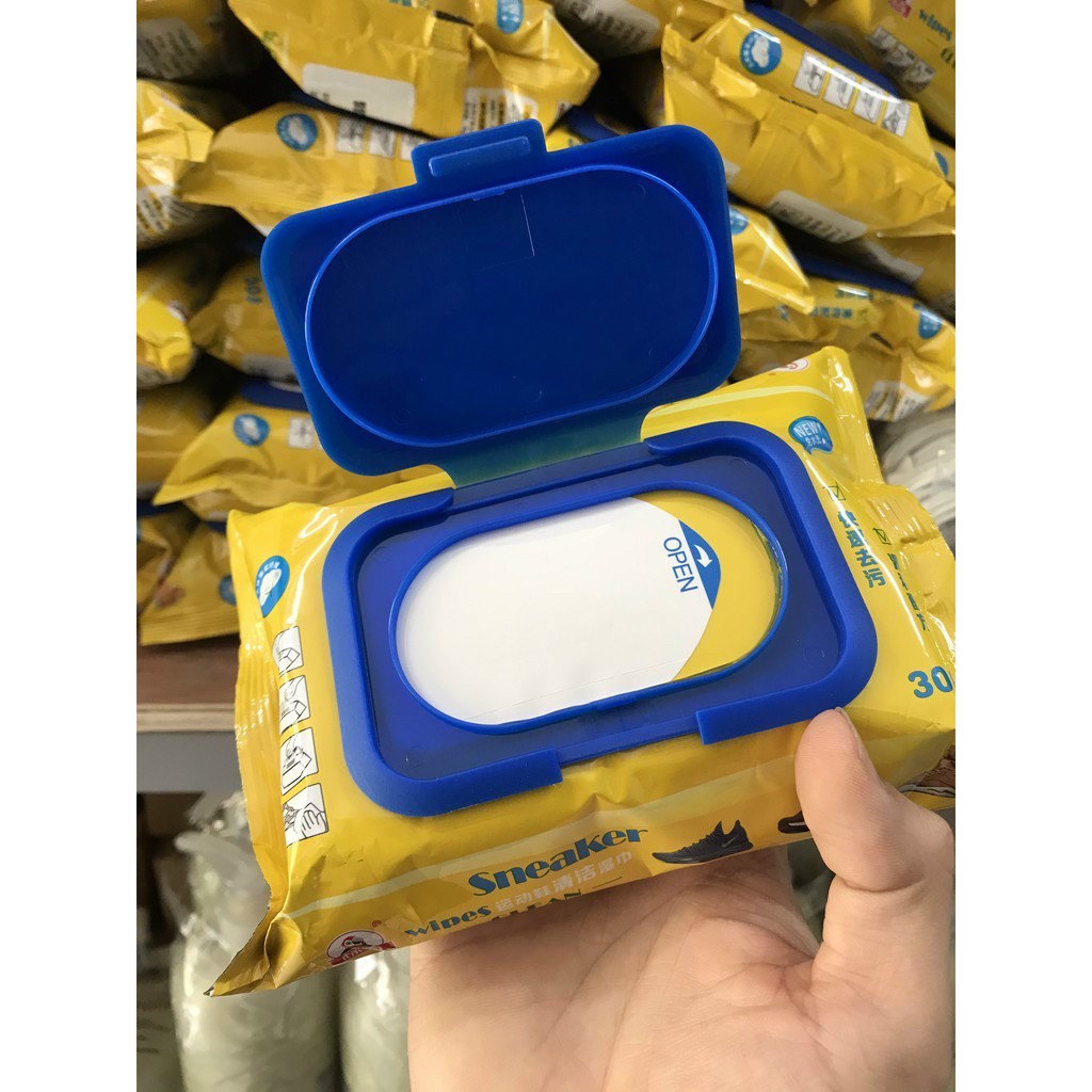 Lau trắng giầy dép túi xách đa năng Sneaker