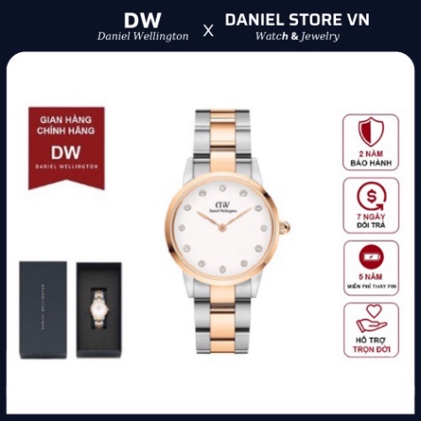 0 Đồng Hồ Nữ Daniel Welington Iconic Link Lumine 28mm & 32mm DW Chính Hãng - DanielStoreVN 0