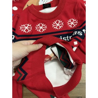 Áo len Noel cho bé trai bé gái