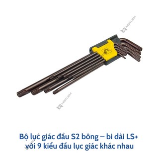 Bộ lục giác S2 9 món LS+ (Bông – Bi Dài)