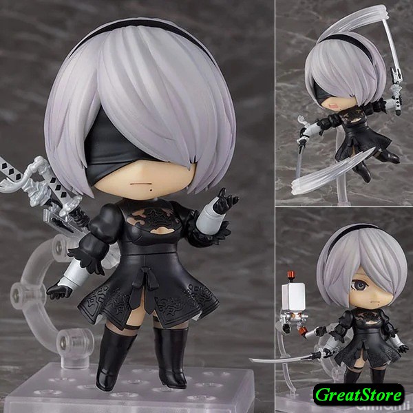 Mô hình NieR Automata 2B  1475 FIGMA Q mode 10 cm