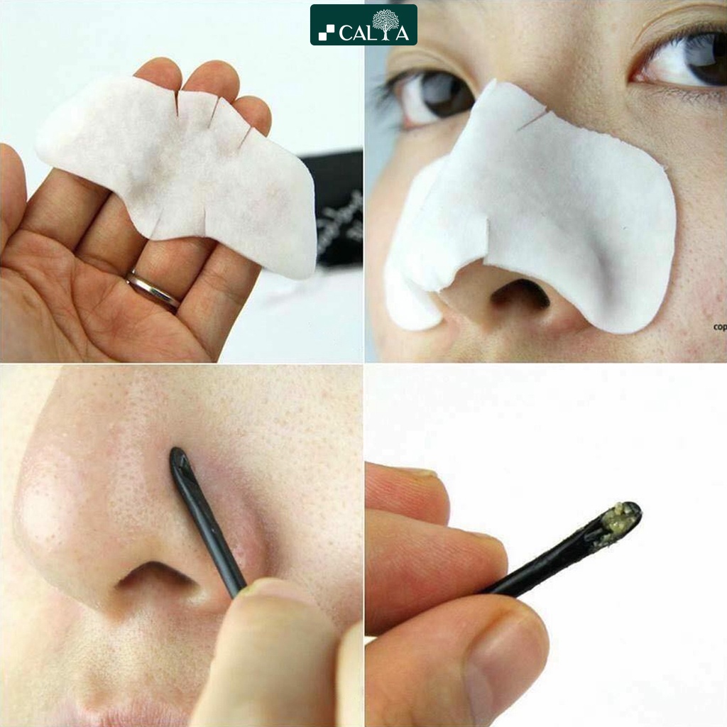 Miếng Dán Mụn Ciracle Đẩy Mụn Đầu Đen, Mụn Cám Hiệu Quả, Kèm Que Đẩy Mụn - Ciracle Goodbye BlackHead (1 Miếng)