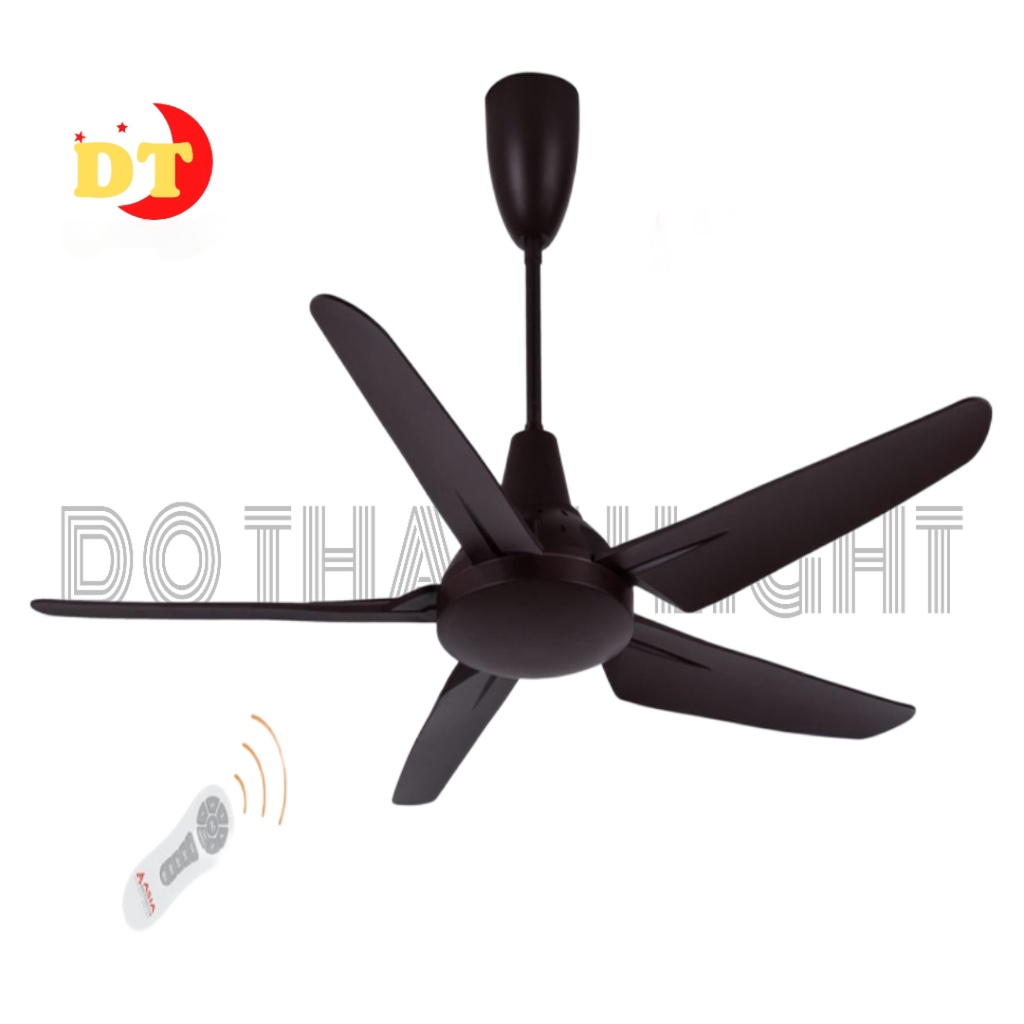 (QUẠT TRẦN CHÍNH HÃNG) Quạt trần asia QT05 dân dụng đơn giản phù hợp công trình nhà hàng cánh nhựa abs DHQ