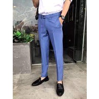 Quần tây nam dáng ôm vải không nhăn hàng cao cấp mới