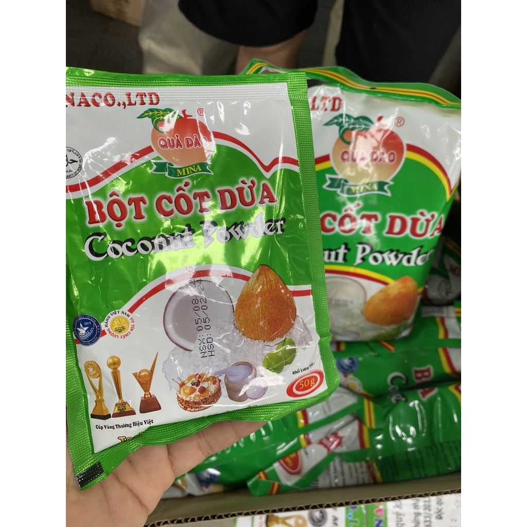 Bột Cốt Dừa gói 50g
