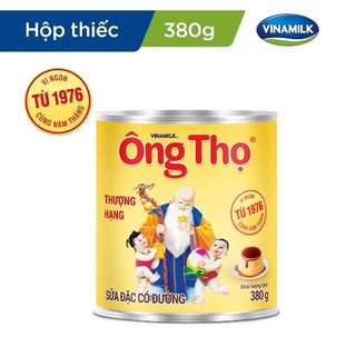 Sữa đặc có đường Vinamilk Ông Thọ Hộp Thiếc Bật Nắp 380g