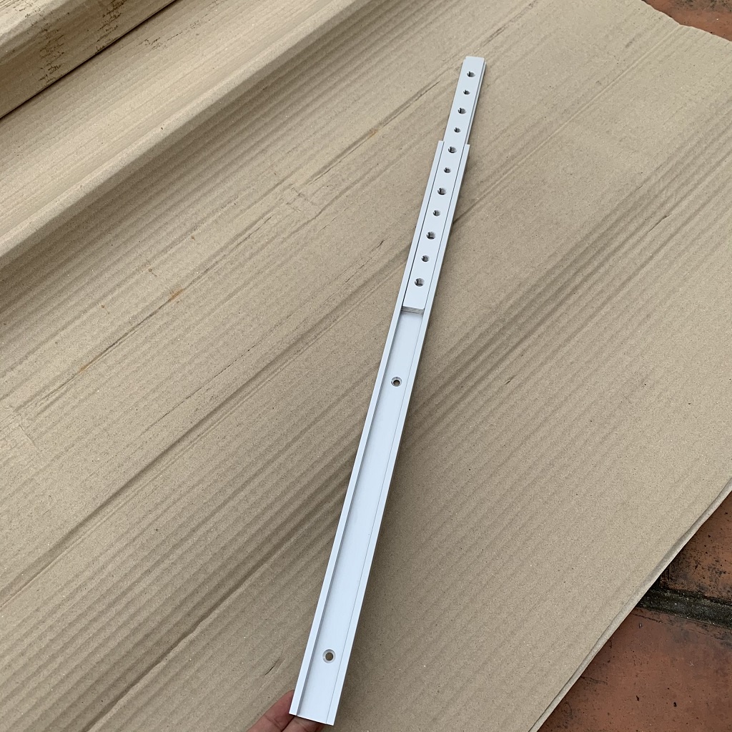 Thanh ray nhôm trượt bàn cưa 50-80-100-122cm