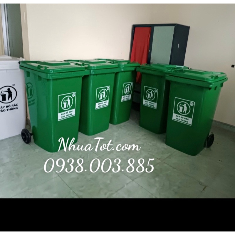 Thùng Rác 240 Lít - Bảo Hành 2 Năm - Ưu Đãi Giá Sốc - Giảm Giá Khủng