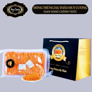 Nấm Đông trùng hạ thảo khô, sấy thăng hoa nguyên sợi Huy Cương thượng hạng