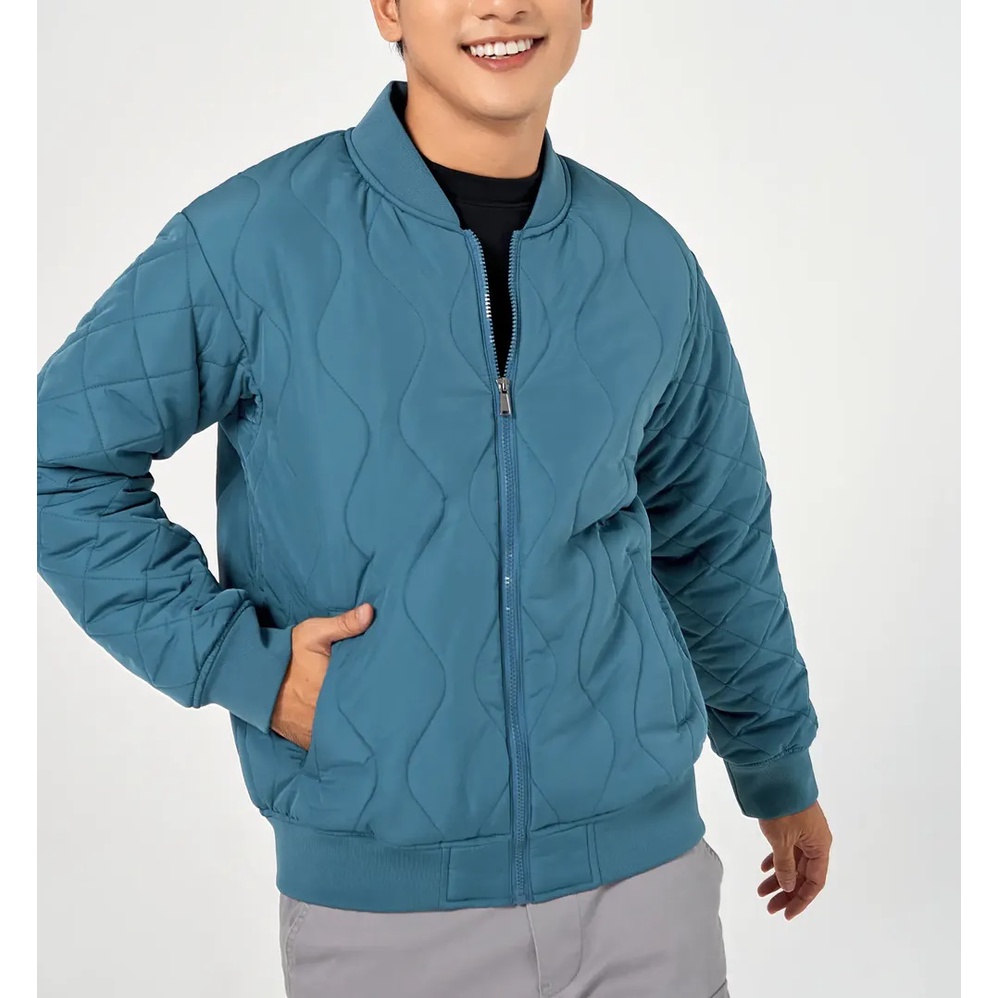 Áo khoác chần bông nam Canifa