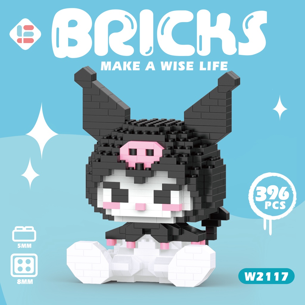 MÔ HÌNH LẮP RÁP HOẠT HÌNH ĐÁNG YÊU CHO BÉ - ĐỒ CHƠI XÉP HÌNH CHO BÉ