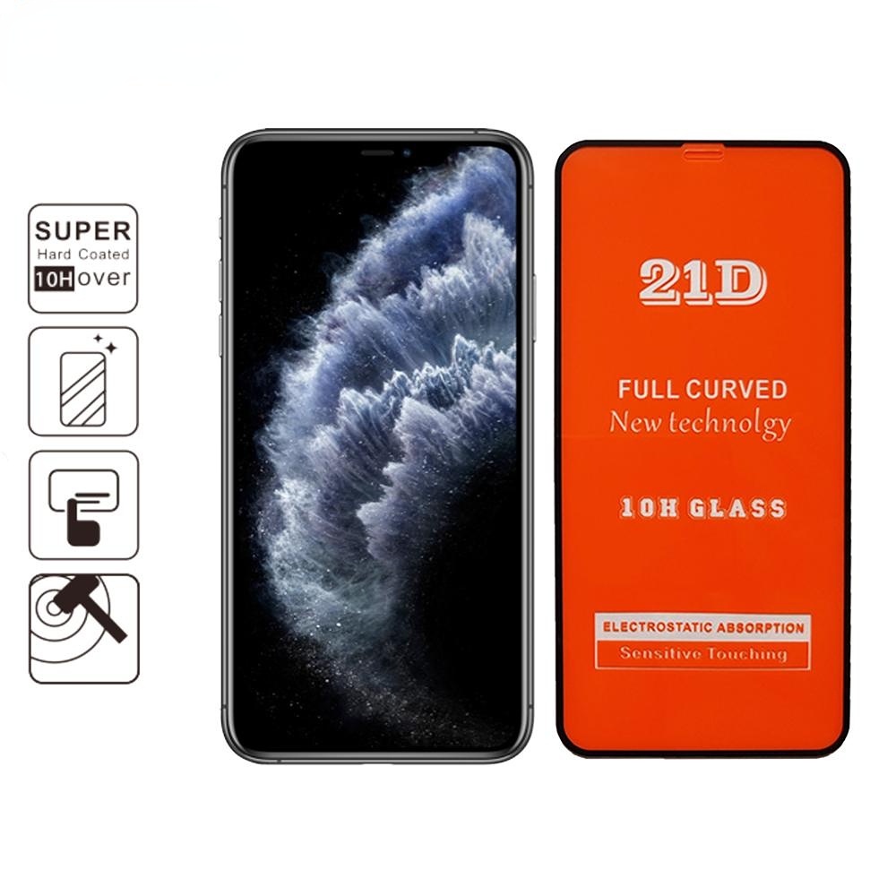 Kính Cường Lực 21D Bảo Vệ Màn Hình Iphone 6 / 6s / 7 / 7plus / 8 / 8plus / plus / x / xr / xs / 11 / 12 / 13 / 13pro / 13promax / 14 / 14plus / 14pro / 14promax