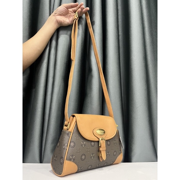 Túi si hiệu DAINO VINCENZA của Ý da thật chuẩn auth