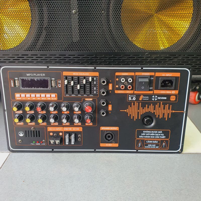 BO MẠCH LOA KÉO CÓ REVERB MỚI NHẤT, MẠCH LOA KÉO 250W CÓ CẦN CHỈNH EQ - 432 VIETNAM