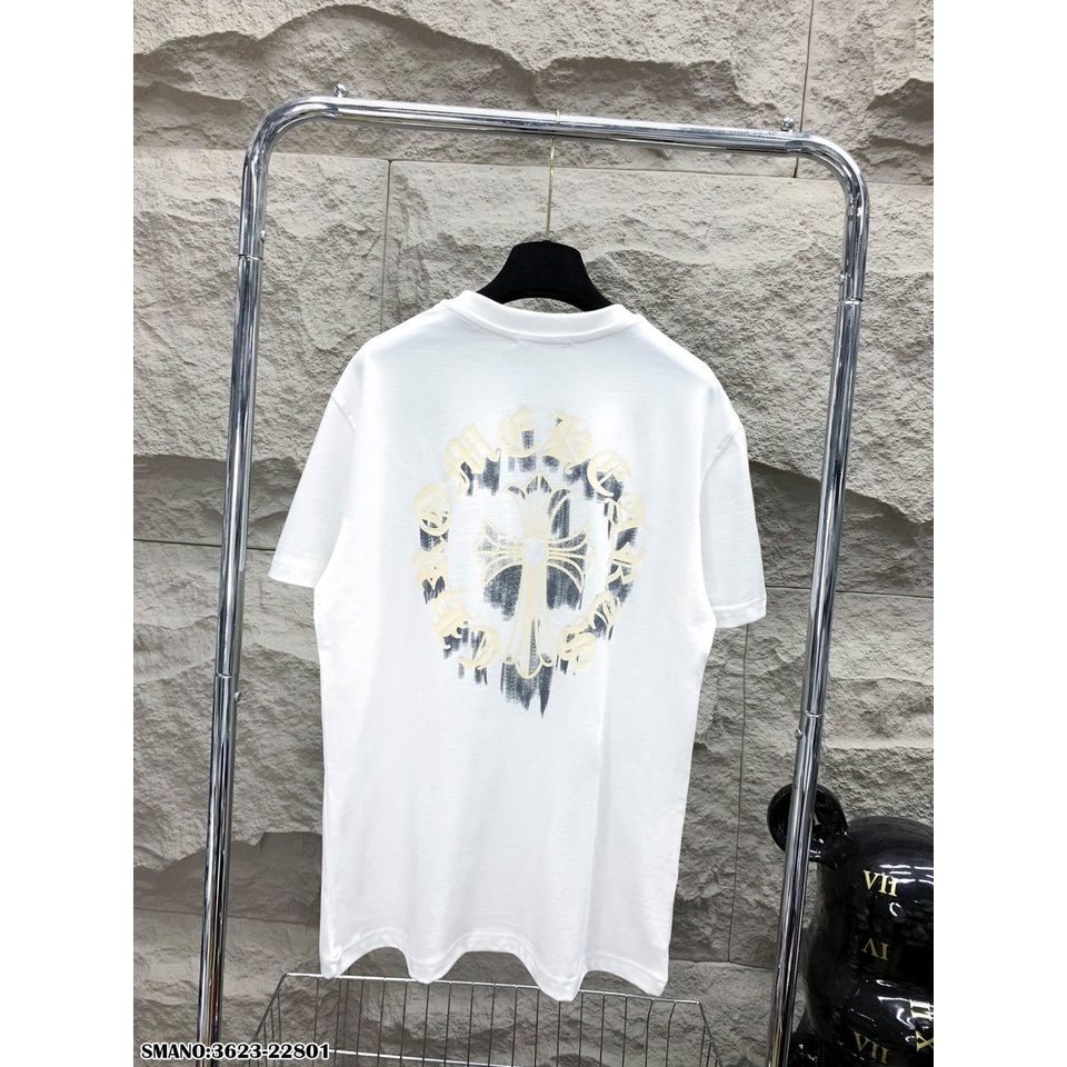 Áo Phông Nam In Chữ Thập Loang Vải Mát Mịn Phối Đồ Cực Đẹp