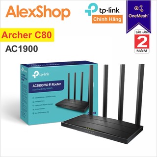 Bộ Phát WiFi TP-Link Archer C80 Chuẩn AC1900 Gigabit - One Mesh