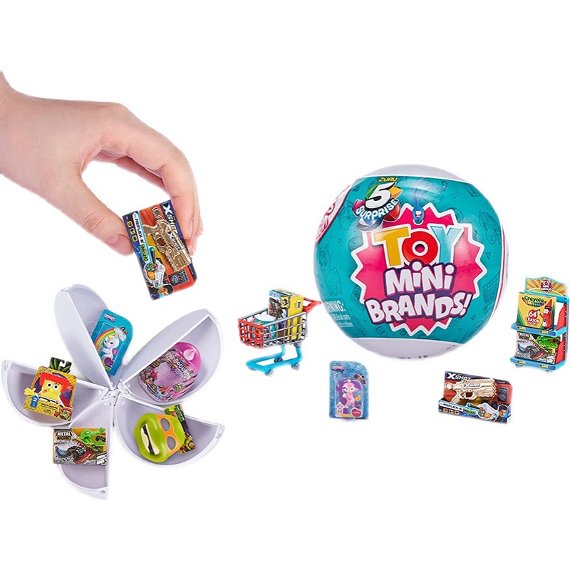 COD Đồ chơi toy mini brands trứng bất ngờ chính hãng series 5. Đồ chơi, thức ăn thực phẩm siêu thị thu nhỏ phụ kiện búp bê.