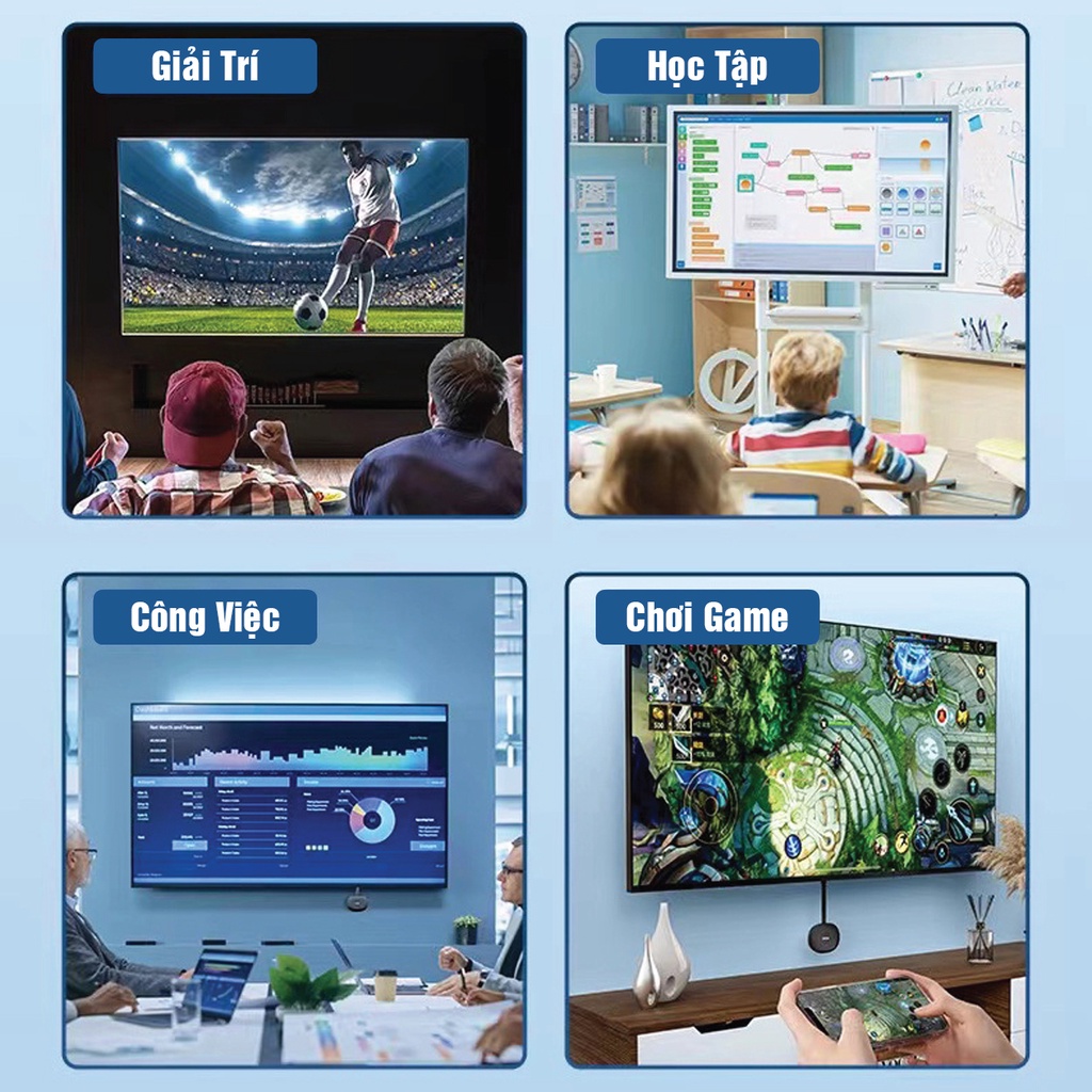Cổng kết nối HDMI từ điện thoại sang Ti vi, máy tính - Pitek